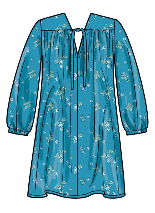 3001 Simplicity Schnittmuster Kleid EASY!