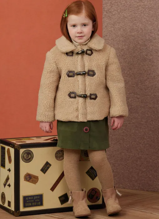 3014 Simplicity Schnittmuster Kinderjacke + Rock