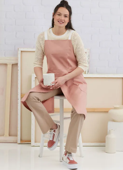 3021 Simplicity Schnittmuster Arbeitskleidung XS-XL EASY!