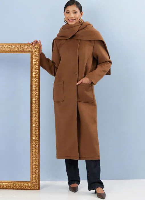 3034 Simplicity Schnittmuster Jacke Mantel