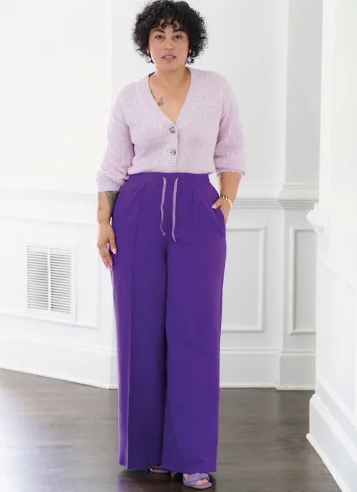 3036 Simplicity Schnittmuster weite Hose EASY!