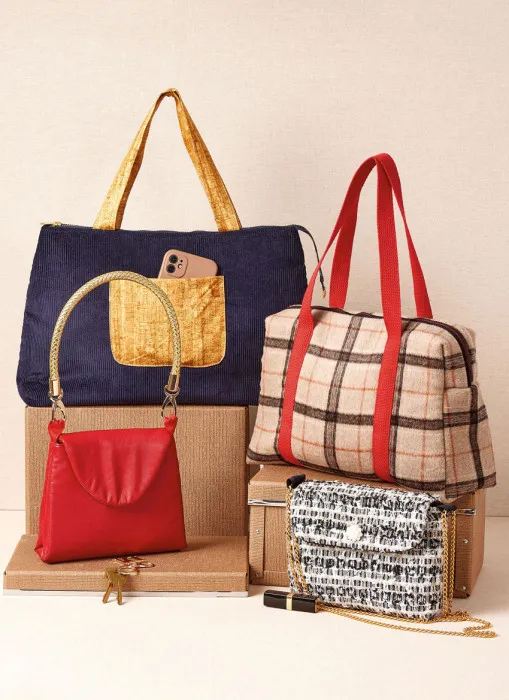 3052 Simplicity Schnittmuster Taschen 1 Piece Pattern easy!