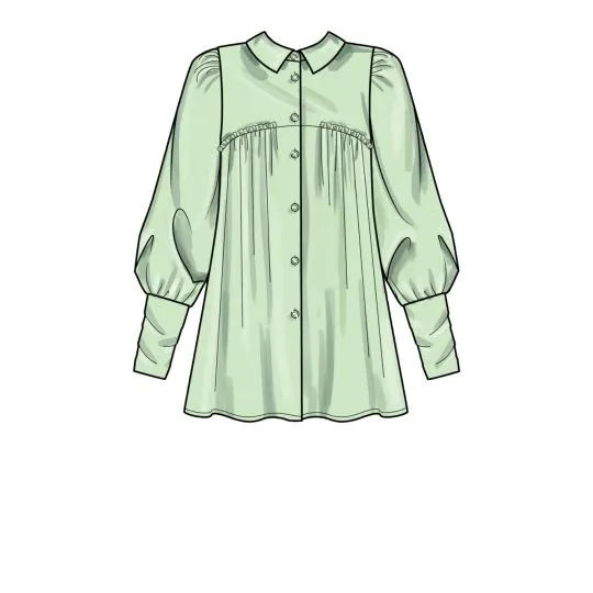 9467 Simplicity Schnittmuster Hemdbluse