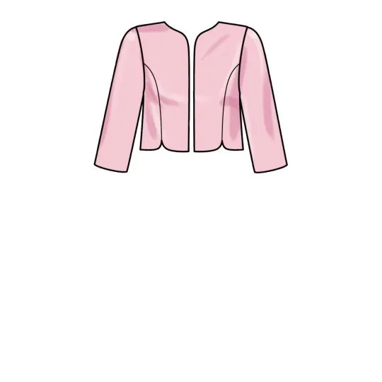 9474 Simplicity Schnittmuster Kleid mit Jacke