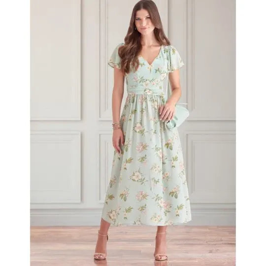 9475 Simplicity Schnittmuster Kleid Cocktailkleid
