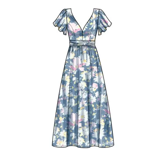 9475 Simplicity Schnittmuster Kleid Cocktailkleid