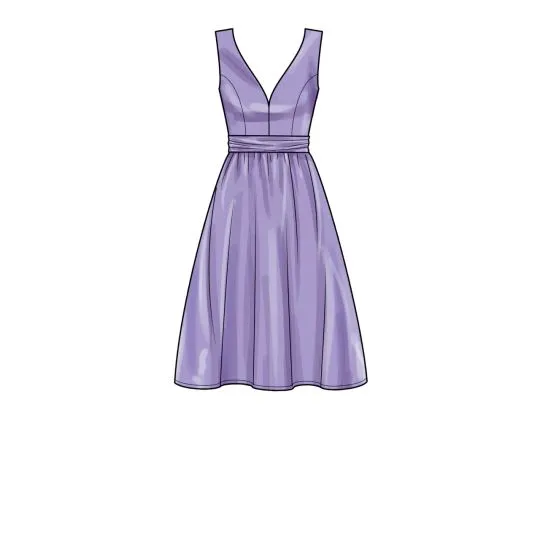 9475 Simplicity Schnittmuster Kleid Cocktailkleid