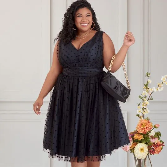 9476 Simplicity Schnittmuster Cocktailkleid