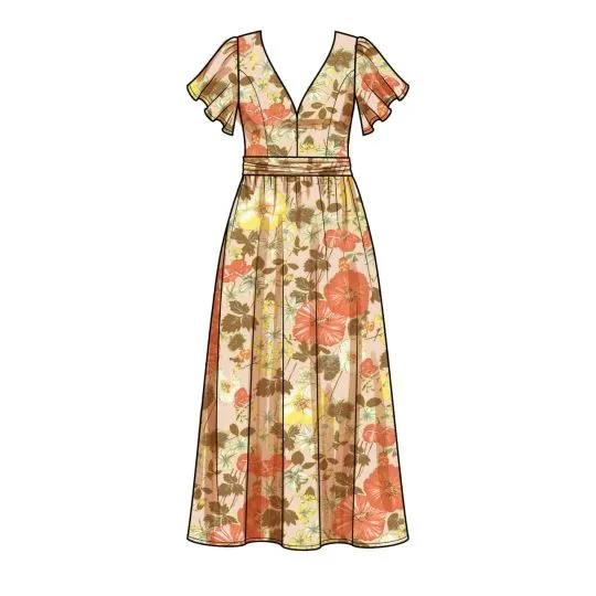 9476 Simplicity Schnittmuster Cocktailkleid