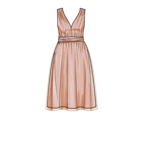 9476 Simplicity Schnittmuster Cocktailkleid