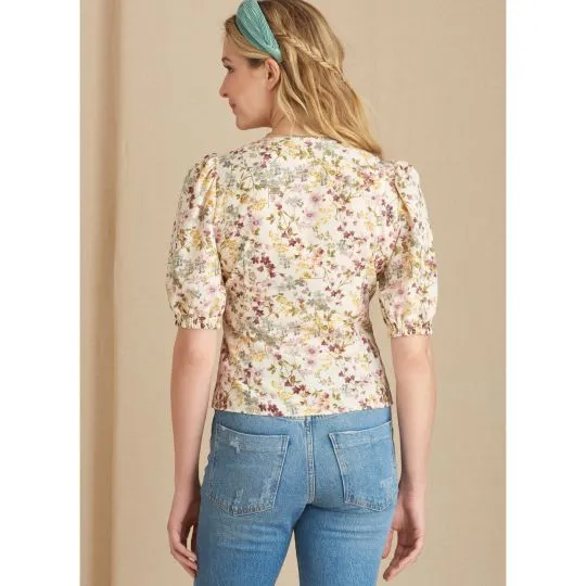 9606 Simplicity Schnittmuster Bluse Top