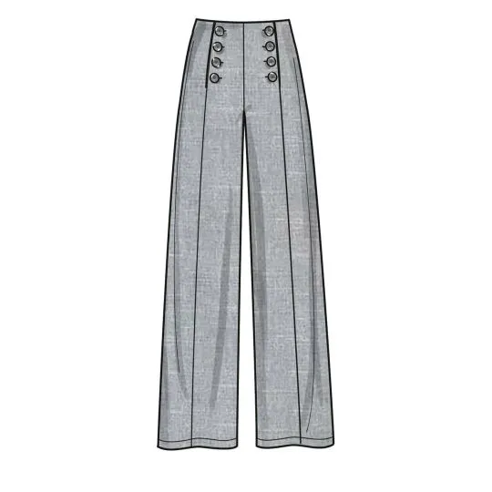 9612 Simplicity Schnittmuster Kombination