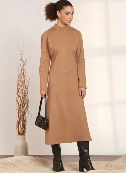 9640 Simplicity Schnittmuster Raglan-Kleid