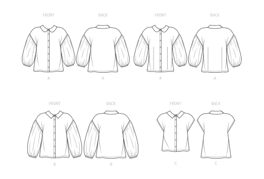 9646 Simplicity Schnittmuster Hemdbluse EASY!