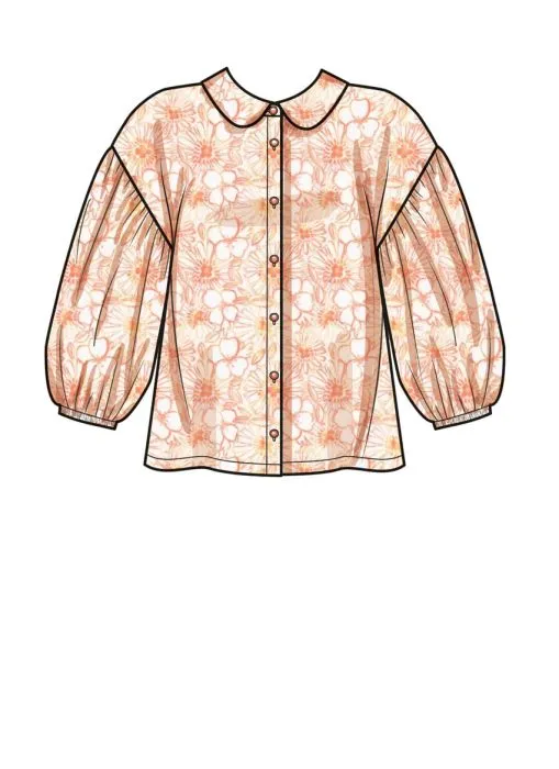 9646 Simplicity Schnittmuster Hemdbluse EASY!