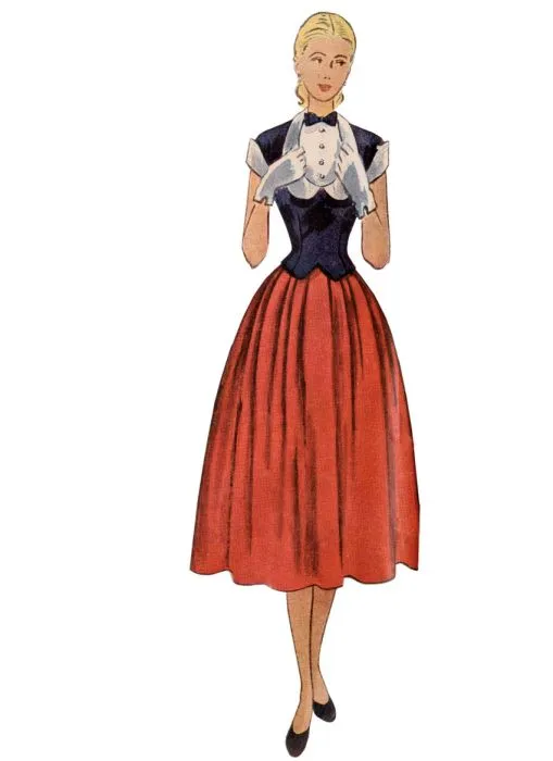 9676 Simplicity Schnittmuster Vintage Kleider 50er Jahre