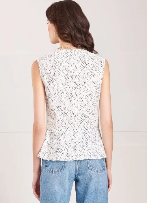 9706 Simplicity Schnittmuster Bluse mit Schößchen