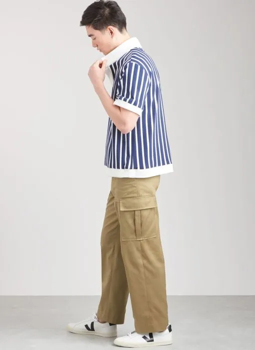 9718 Simplicity Schnittmuster Herren Poloshirt Hose