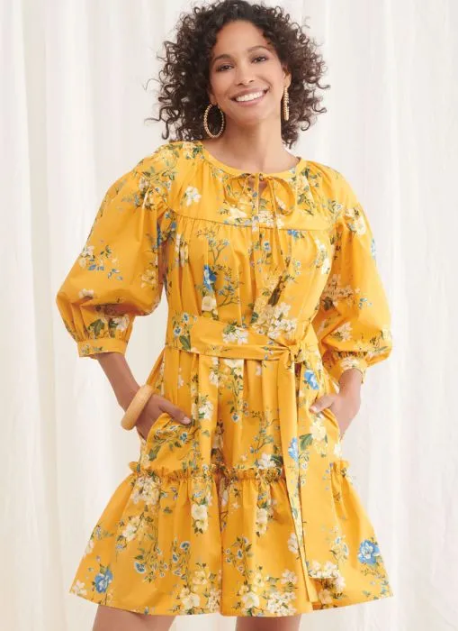 9780 Simplicity Schnittmuster Kleid EASY!