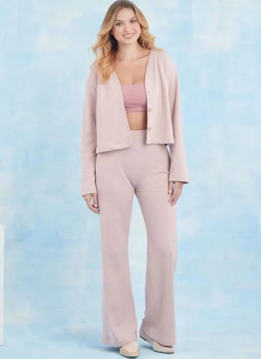 9857 Simplicity Schnittmuster Damen Loungeware EASY!