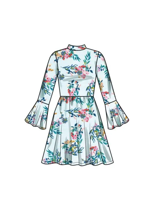 9862 Simplicity Schnittmuster Kinderkleider