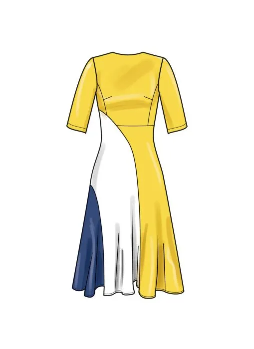 9887 Simplicity Schnittmuster Curvy Kleid