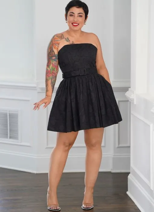 9917 Simplicity Schnittmuster Abendkleid Cocktailkleid