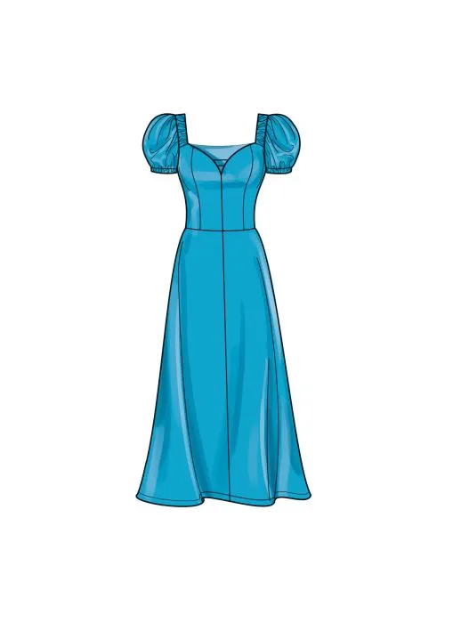 9918 Simplicity Schnittmuster Sommerkleid