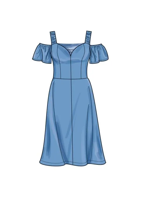 9919 Simplicity Curvy Schnittmuster Sommerkleid