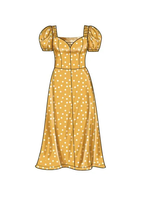 9919 Simplicity Curvy Schnittmuster Sommerkleid