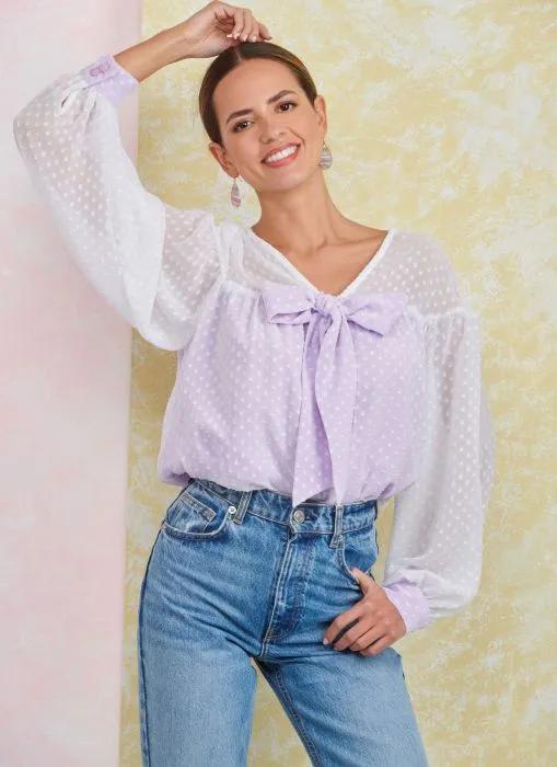 9921 Simplicity Schnittmuster Blusenshirt EASY!