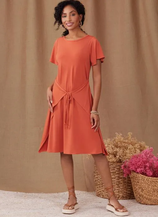9947 Simplicity Schnittmuster Jerseykleid EASY!