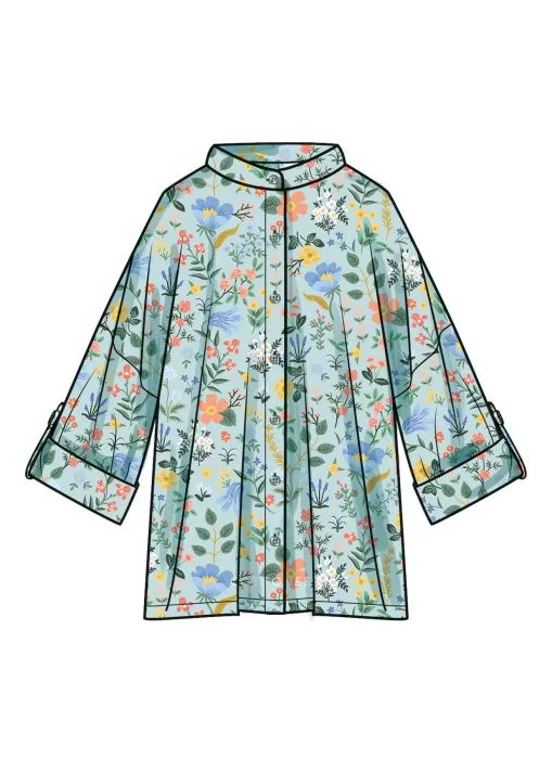 9952 Simplicity Schnittmuster Oversized Bluse S-XXL EASY!