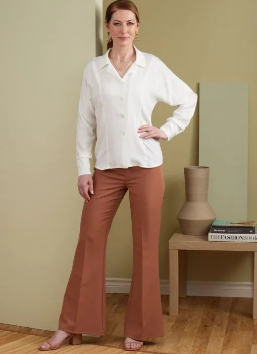 B6898 Butterick Schnittmuster Hemdbluse