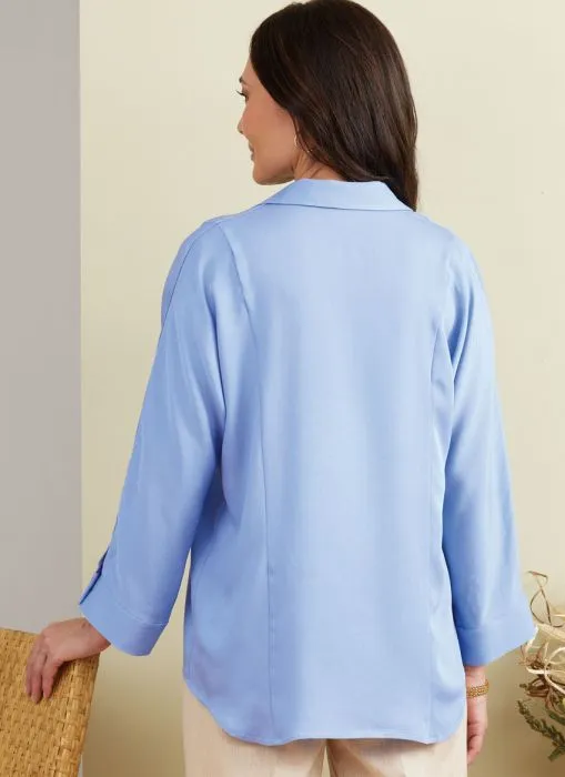 B6898 Butterick Schnittmuster Hemdbluse
