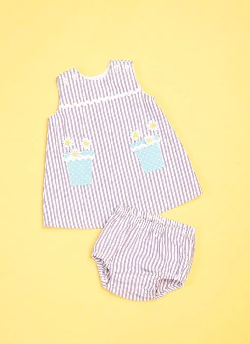 B6905 Butterick Schnittmuster Baby-Kombination