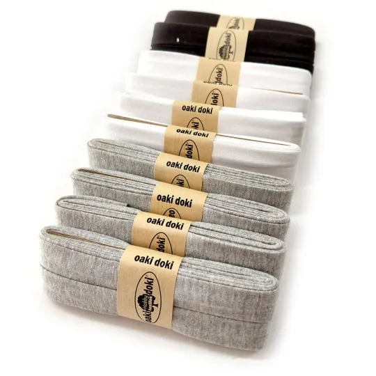 Konvolut Jersey-Schrägband basic 10x3m