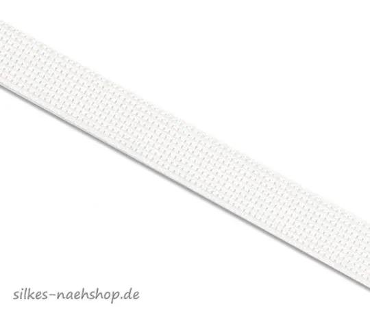 Rest: 2,65m Ringelspitz Stäbchenband 11mm weiß