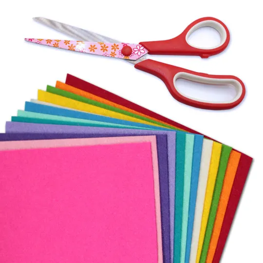 Stickfilz-Set COOL COLORS incl. GRATIS SCHERE
