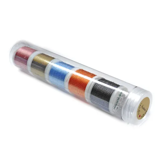 MADEIRA Stickgarn im Röhrchen MELANGE Set 5