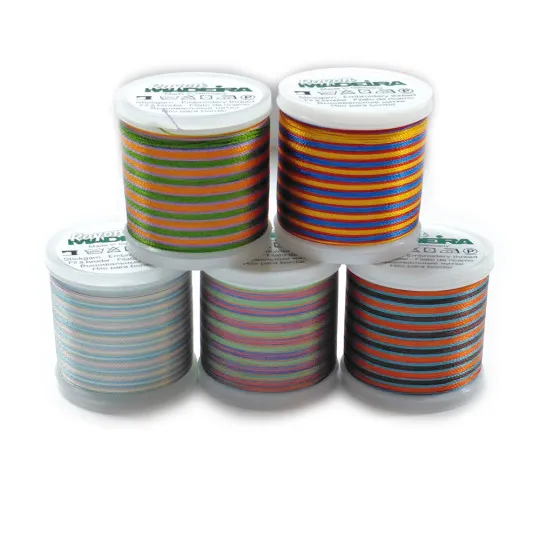 MADEIRA Stickgarn im Röhrchen Multicolor Set 1