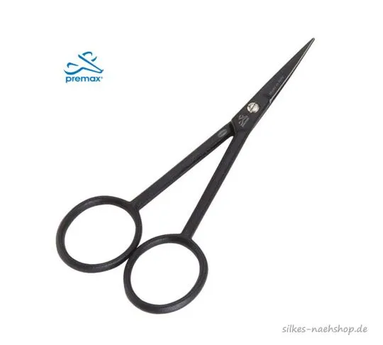 Premax ANTI GLUE Stickschere gebogene Spitze