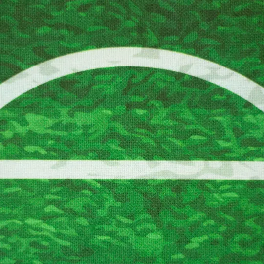 Panelstoff Fussballfeld Canvas 100x150cm