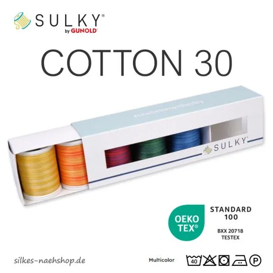 Sulky Cotton 30 TOYS Multicolor-Set 5 x 450m