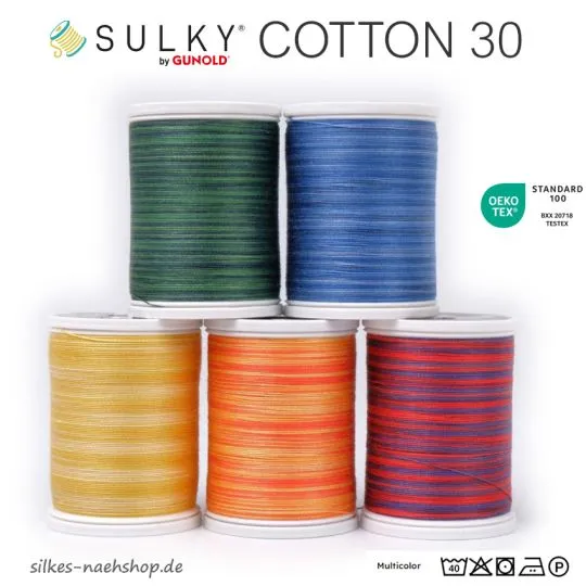 Sulky Cotton 30 TOYS Multicolor-Set 5 x 450m