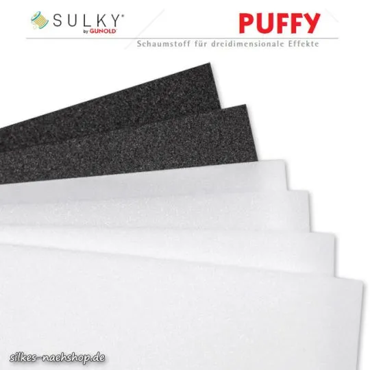 GUNOLD Sulky PUFFY Stickschaum Sortiment 6er-Pack SOFT