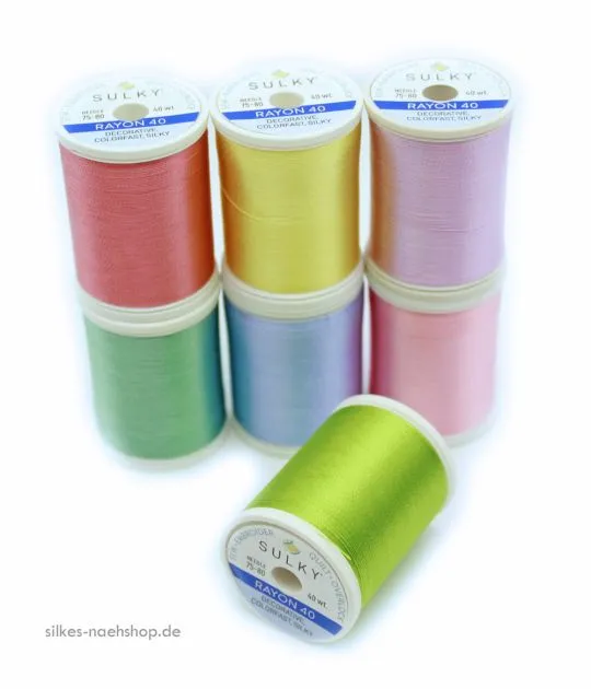 Gunold SULKY RAYON 40 Maschinenstickgarn 780m Spule