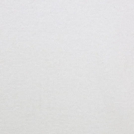 50cm Sweatshirtstoff Eike angeraut weiß