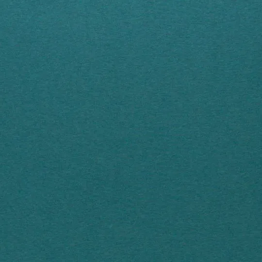 50cm Sweatshirtstoff Eike angeraut petrol-meliert