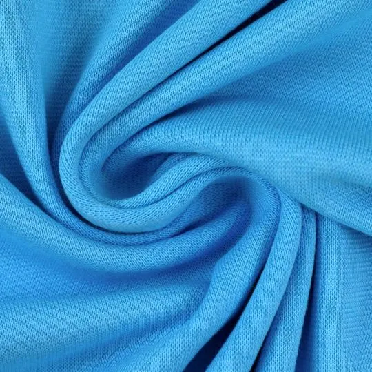 50cm Sweatshirtstoff Eike angeraut türkis